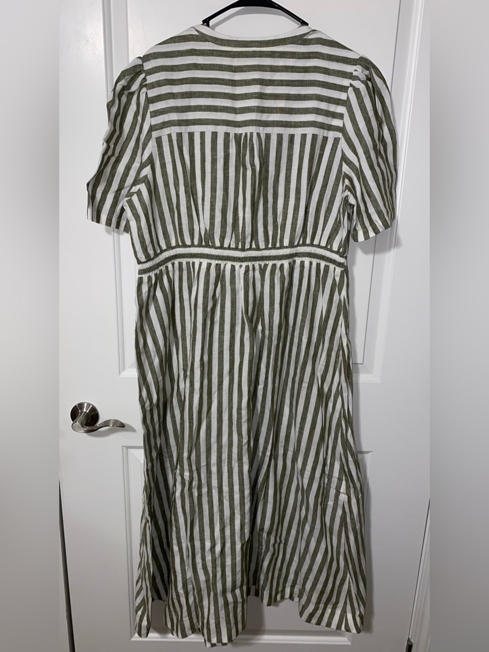 NWT Boden Ivy Placket Linen Midi Dress - Picture 4 of 6